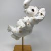 Brigitte Saugstad Ganesha sculpture - with gold daisies