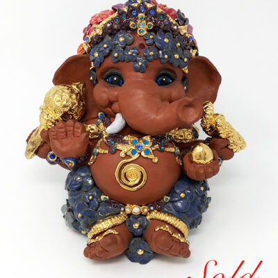 Brigitte Saugstad Ganesha- Enfant Fleur