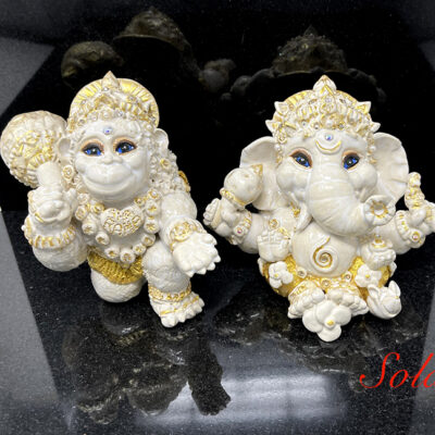 SOLD Brigitte Saugstad Ganesha-Hanuman Royal-3