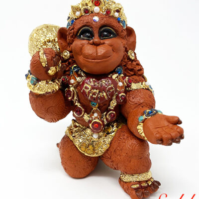 SOLD Brigitte Saugstad Hanuman Royal-12